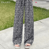  Quần Suông Dài Lưng Chun Họa Tiết Boho – Dễ Mặc, Cực Thoải Mái 