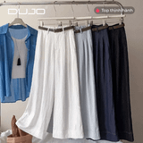  Quần Suông Linen Kèm Thắt Lưng – Mát Mẻ, Thanh Lịch, Dễ Phối 
