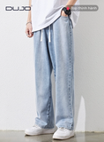  Quần Jeans Nam – Ống Suông Thẳng, Cạp Vừa, Thoáng Mát 