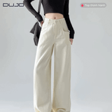  Quần Suông Dài Lưng Cao Cạp Nút – Thanh Lịch, Dễ Phối, Cực Tôn Dáng 