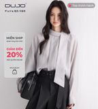  Áo Nơ Bay Dáng Rộng – Hồng Pastel Ngọt Dịu 