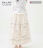  Chân Váy Dài A-Line Họa Tiết Graffiti – Phóng Khoáng & Đậm Chất Nghệ 