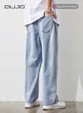  Quần Jeans Nam – Ống Suông Thẳng, Cạp Vừa, Thoáng Mát 