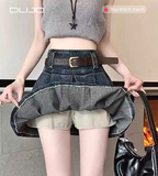  Chân Váy Denim Xếp Ly Vintage – Tôn Dáng & Dễ Phối 