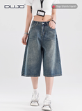  Quần Jeans 7 Phân Dáng Rộng – Cao Cấp, Thoáng Mát 