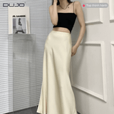  Chân Váy Lụa Dài Ôm Eo – Thanh Lịch, Dễ Phối, Mềm Mịn Như Lụa 