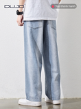  Quần Jeans Nam – Ống Suông Thẳng, Cạp Vừa, Thoáng Mát 
