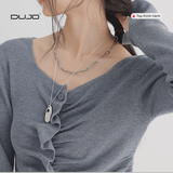  Áo Len Dáng Ôm Nhỏ Gọn – Thiết Kế Tối Giản Chuẩn Sang 