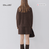  Set Áo Len 2 Kiểu + Chân Váy – Mềm Mịn, Ấm Áp & Siêu Nữ Tính 