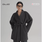  Áo Dạ Wool Cột Eo – Sang Xịn, Tôn Dáng Mọi Góc Nhìn 