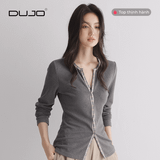  Áo Len V-Cổ Kết Nơ + Họa Tiết Caro – Thanh Lịch & Nữ Tính 