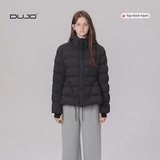  Áo Phao Cổ Đứng Đen – Siêu Ấm, Dáng Gọn, Chuẩn Phong Cách Winter 