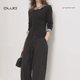  Áo Sơ Mi Nữ Ren Cổ Tròn – Nữ Tính & Thanh Lịch 