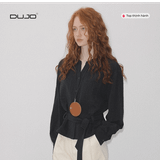  Áo Sơ Mi Thắt Dây Trơn – Thanh Lịch & Tinh Tế 