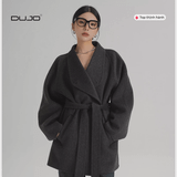  Áo Dạ Wool Cột Eo – Sang Xịn, Tôn Dáng Mọi Góc Nhìn 