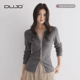  Áo Len V-Cổ Kết Nơ + Họa Tiết Caro – Thanh Lịch & Nữ Tính 