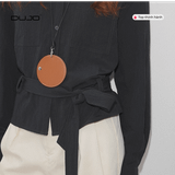  Áo Sơ Mi Thắt Dây Trơn – Thanh Lịch & Tinh Tế 