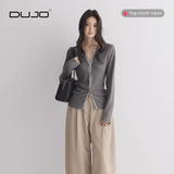  Áo Len V-Cổ Kết Nơ + Họa Tiết Caro – Thanh Lịch & Nữ Tính 