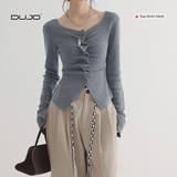  Áo Len Dáng Ôm Nhỏ Gọn – Thiết Kế Tối Giản Chuẩn Sang 