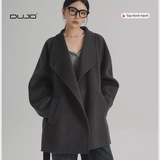  Áo Dạ Wool Cột Eo – Sang Xịn, Tôn Dáng Mọi Góc Nhìn 