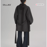 Áo Dạ Wool Cột Eo – Sang Xịn, Tôn Dáng Mọi Góc Nhìn 