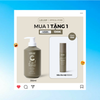  [SIÊU SALES MÙA HÈ - MUA 1 TẶNG 1] Sữa tắm gội 2 trong 1 nam LECOF hỗ trợ trị mụn lưng, dưỡng ẩm 350ml 