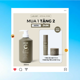  [SIÊU SALES MÙA HÈ - MUA 1 TẶNG 2] Sữa tắm gội 2 trong 1 nam LECOF hỗ trợ trị mụn lưng, dưỡng ẩm 350ml 