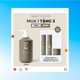  [SIÊU SALES MÙA HÈ - MUA 1 TẶNG 3] Sữa tắm gội 2 trong 1 nam LECOF hỗ trợ trị mụn lưng, dưỡng ẩm 350ml 