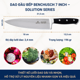  Dao Đầu Bếp Benchusch 7 Inch - Lưỡi Dao 18 cm - Dòng Chef Knife - Solution Series 
