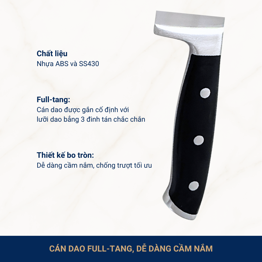  Dao Đầu Bếp Benchusch 7 Inch - Lưỡi Dao 18 cm - Dòng Chef Knife - Solution Series 