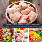  Bộ 02 Dao Nhà Bếp Benchusch Solution Series - Dao Santoku 6 Inch & Dao Gọt 5 Inch 