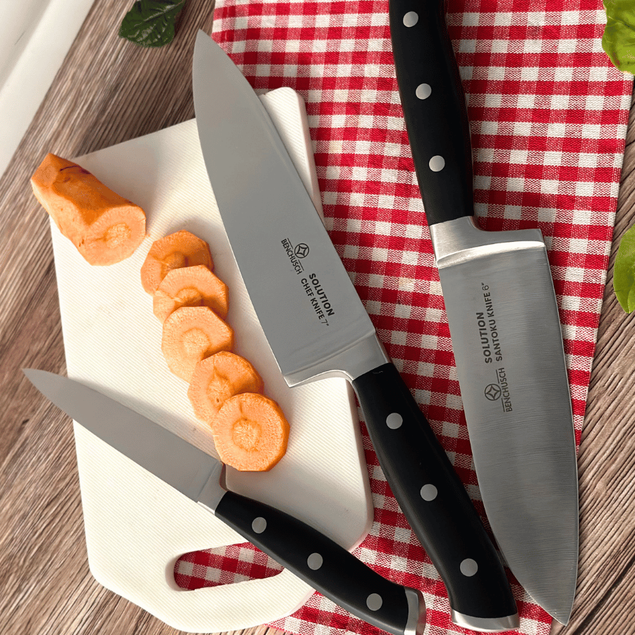  Dao Đầu Bếp Benchusch 7 Inch - Lưỡi Dao 18 cm - Dòng Chef Knife - Solution Series 