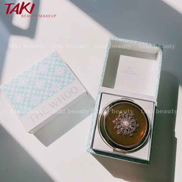 [Kèm Lõi và Cọ ] Set Phấn Nước Tái Sinh Whoo Cheongidan Radiant Essence Cushion SPF50+/PA+++ 15gx2 [ Tem LG ]