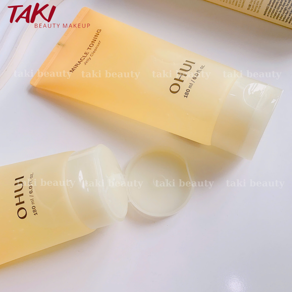 Sữa Rửa Mặt Ohui Miracle Toning Jelly Cleanser 180ml