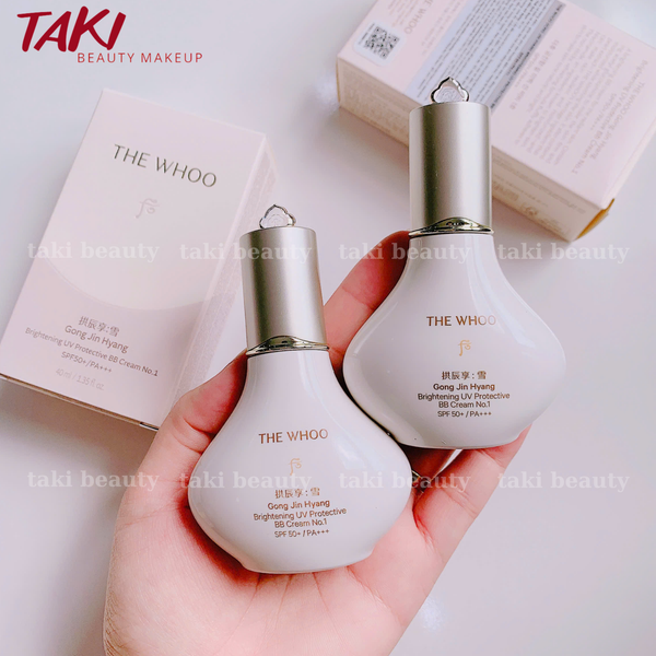 [ Tem LG ] Kem Nền Whoo Gong Jin Hyang Brightening UV Protective BB Cream 40ml