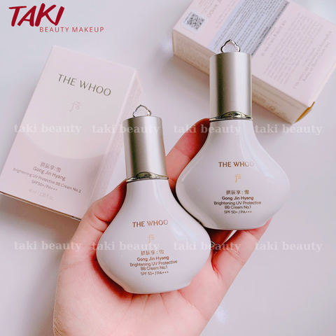 [ Tem LG ] Kem Nền Whoo Gong Jin Hyang Brightening UV Protective BB Cream 40ml