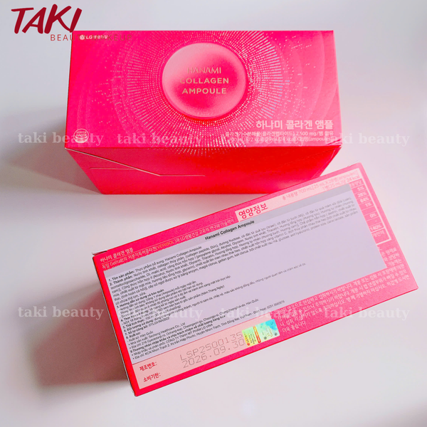 (Hàng Cty) Nước Uống Collagen Hanami Collagen Ampoule