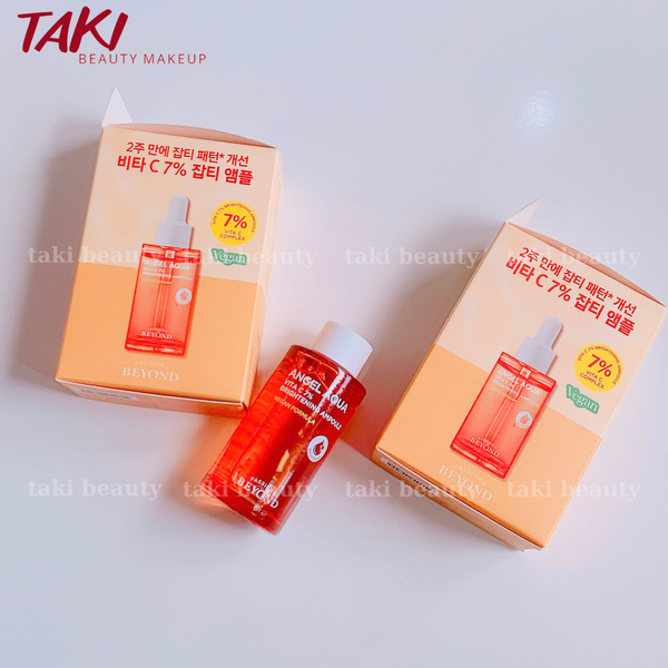 [ Tem LG ] Serum Dưỡng Sáng Da BEYOND Angel Aqua Vita C 7% Brightening Ampoule 30 ml