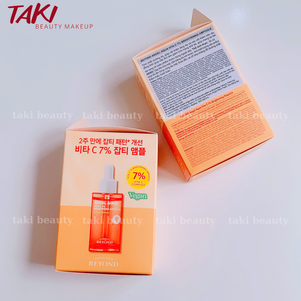 [ Tem LG ] Serum Dưỡng Sáng Da BEYOND Angel Aqua Vita C 7% Brightening Ampoule 30 ml
