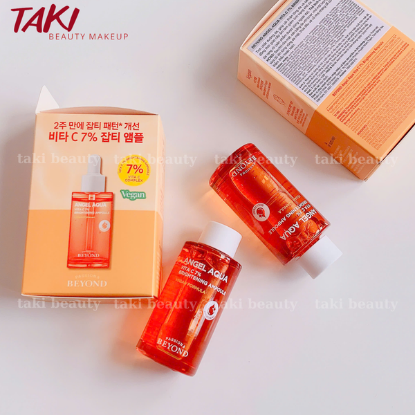 [ Tem LG ] Serum Dưỡng Sáng Da BEYOND Angel Aqua Vita C 7% Brightening Ampoule 30 ml