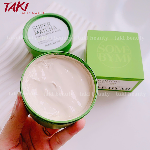 Mặt Nạ Đất Sét Some By Mi Trà Xanh Super Matcha Pore Clean Clay Mask 100g