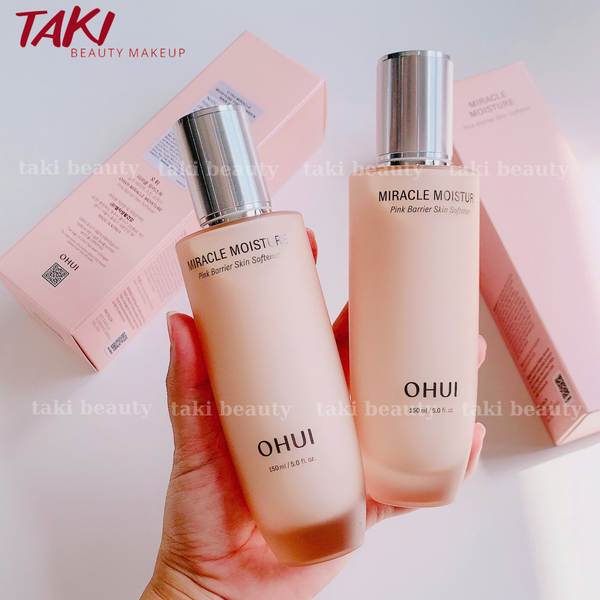 Nước Cân Bằng OHUI Miracle Moisture Pink Barrier Skin Softener 150ml