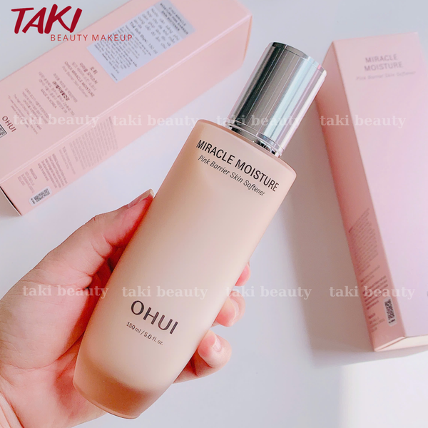 Nước Cân Bằng OHUI Miracle Moisture Pink Barrier Skin Softener 150ml