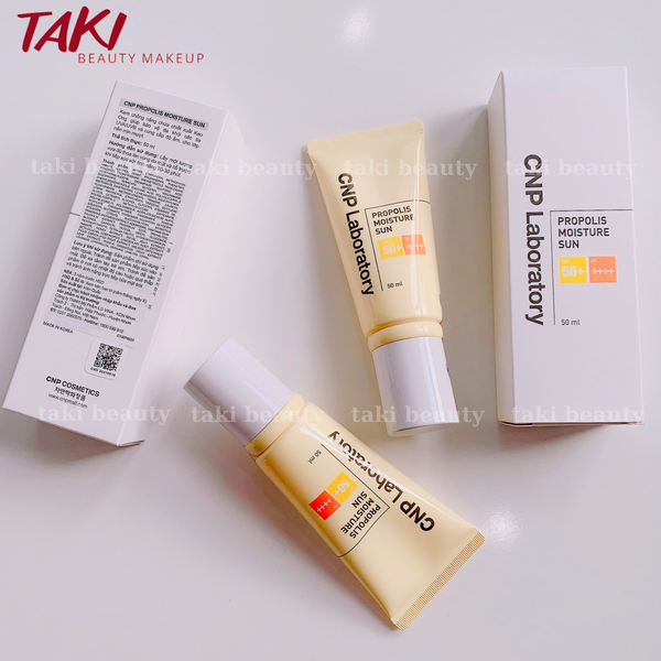 [ Tem LG ] Kem Chống Nắng Nâng Tông CNP Laboratory Tone-Up Protection / Propolis Moisture Sun 31ml - 50ml