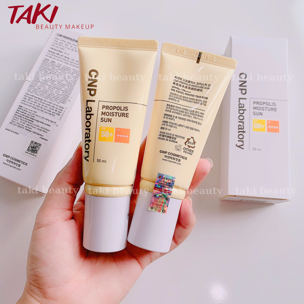 [ Tem LG ] Kem Chống Nắng Nâng Tông CNP Laboratory Tone-Up Protection / Propolis Moisture Sun 31ml - 50ml