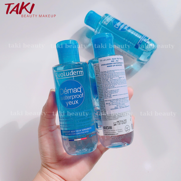 Nước Tẩy Trang Mắt và Môi Evoluderm Waterproof Eye Make-Up Remover 150ml