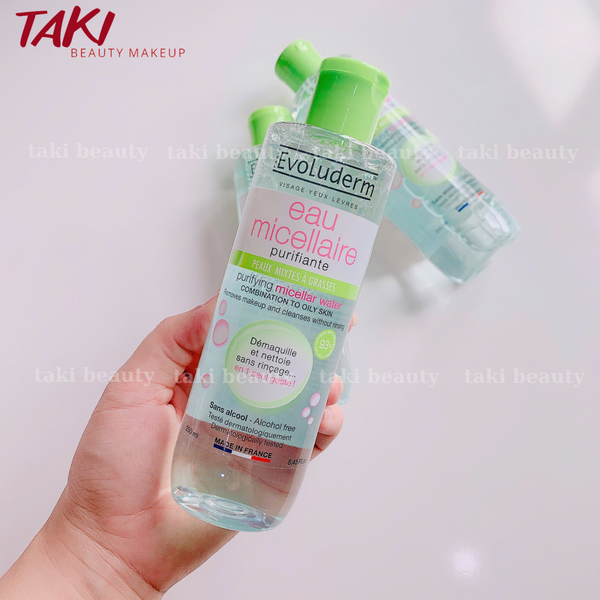 Nước Tẩy Trang Evoluderm Eau Micellaire 250ml - 500ml