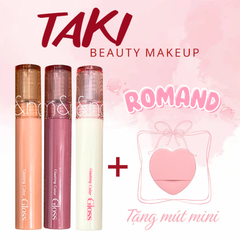 Son Bóng Romand Glasting Water Gloss + Color Gloss 4g