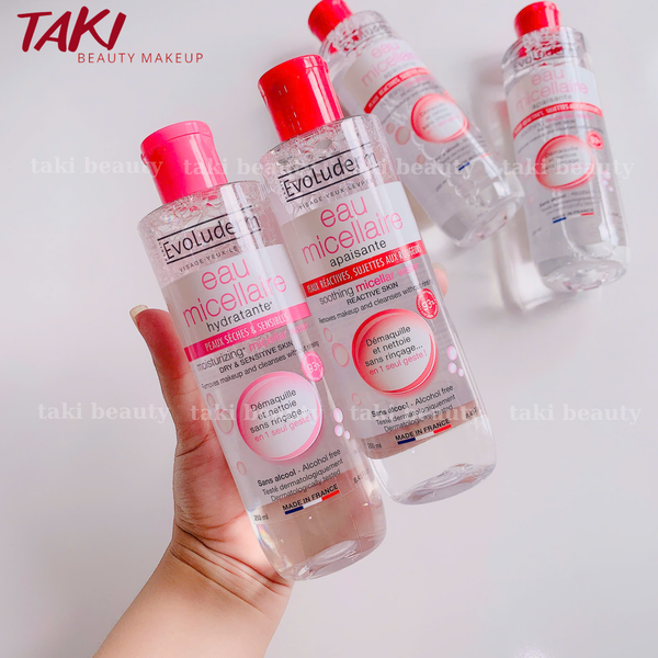 Nước Tẩy Trang Evoluderm Eau Micellaire 250ml - 500ml