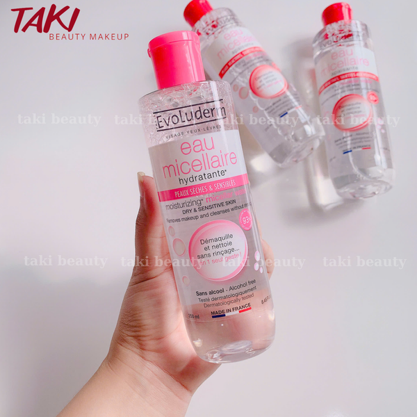 Nước Tẩy Trang Evoluderm Eau Micellaire 250ml - 500ml